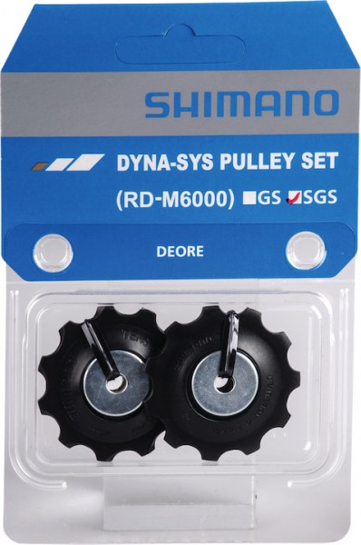 SHIMANO Schaltwerkröllchen Deore schwarz | 10-fach