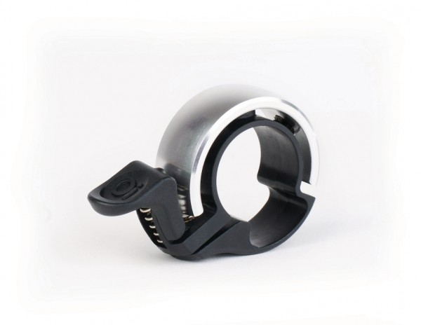 KNOG Glocke Oi Classic Small silber | Lenkerdurchmesser: 22,2 mm