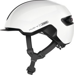 ABUS Fahrradhelm HUD-Y shiny white M