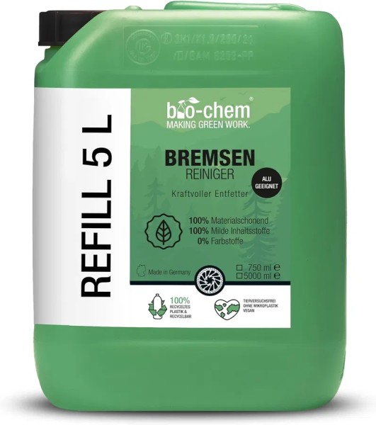 BIO-CHEM Bremsenreiniger Inhalt: 5 l