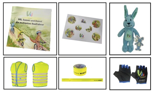 VII Kinderradzubehör Riders Paket Sammi Gr. M Größe: M