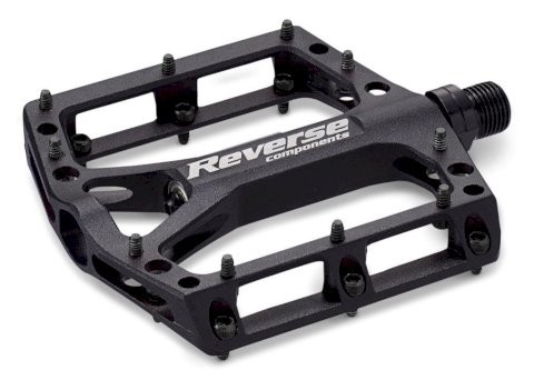 REVERSE Plattformpedal Black One Gewinde: 9/16 Zoll | gedichtetes Industrielager | schwarz | SB-Verp