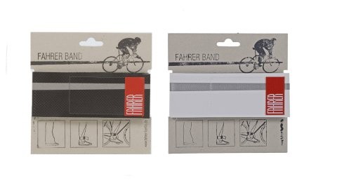 FAHRER BERLIN Reflex-Hosenband schwarz Reflex