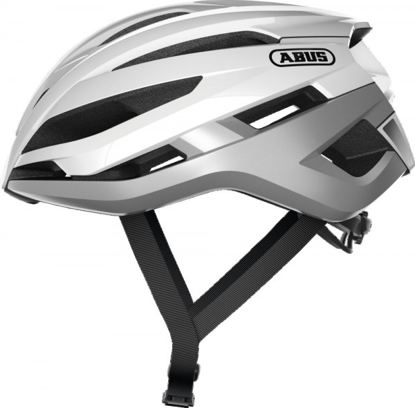 ABUS Fahrradhelm Fahrradhelm StormChaser polar white L