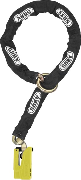ABUS Fahrradschloss GRANIT? Detecto XPlus? 8077 2.0 yellow 12KS120 black loop