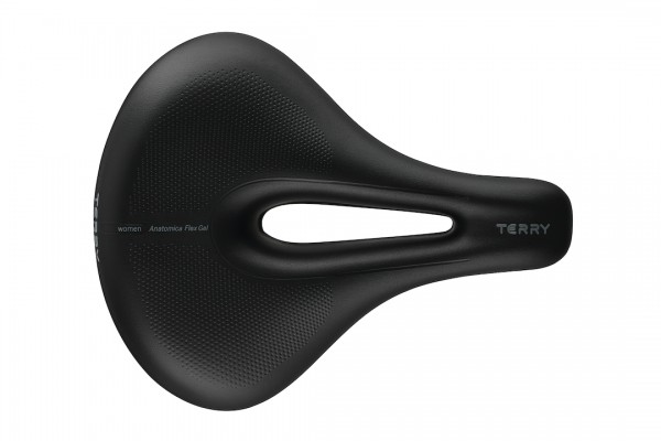 TERRY City Sattel Anatomica Flex Gel Damen | Touring | Maße: 265 x 220 mm | schwarz