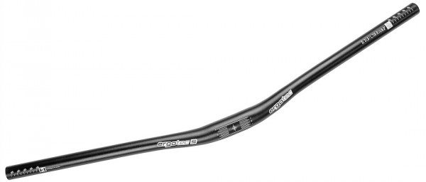 ERGOTEC MTB Lenker Riser Low Lenkerklemmdurchmesser: 31,8 mm | Griffweite: 720 mm | Grifflänge: 200