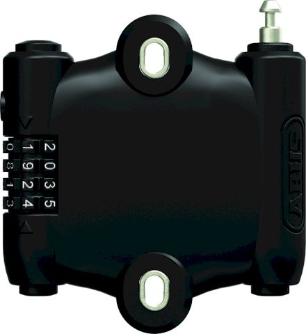 ABUS Zahlen-Kabelschloss SportFlex 2504/90 schwarz | Länge: 900 mm | Durchmesser: 2,5 mm