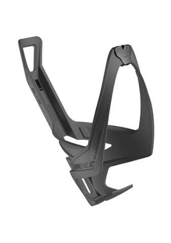 ELITE Flaschenhalter Cannibal XC Bio-based schwarz soft touch / Graphik schwarz