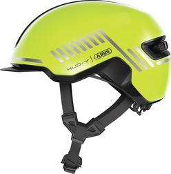 ABUS Fahrradhelm HUD-Y signal yellow S
