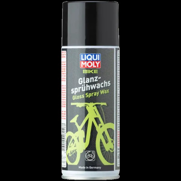 LIQUI MOLY Bike Glanzsprühwachs 400 ml schwarz