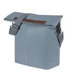 Basil Einzeltasche City Fahrradshopper graphitblau