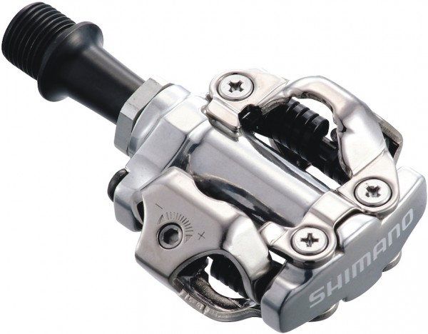 SHIMANO SPD Pedal PDM540 gedichtetes Kompaktlager | silber | SB-Verpackung