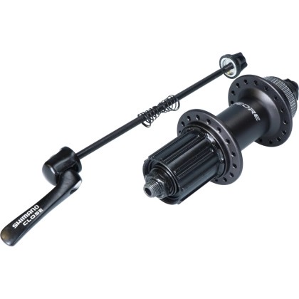 Hinterradnabe DEORE FH-M5100 Center-Lock 32 Loch 135 mm Schwarz