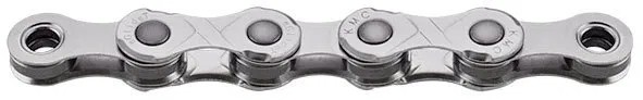 KMC Fahrrad Kette eGlide EPT 9/10/11-fach silber 132 Glieder, 1/2" x 11/128"