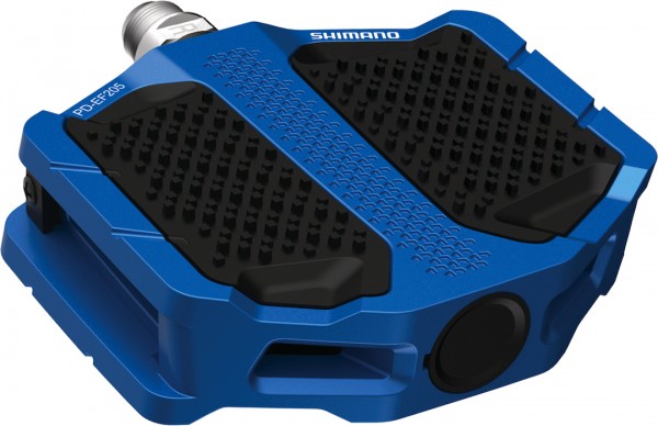 SHIMANO Plattformpedal PDEF205 gedichtetes Industrielager | blau | SB-Verpackung