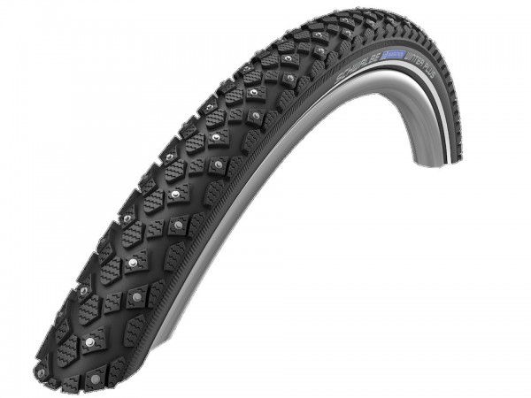 SCHWALBE Winterreifen Marathon Winter Plus HS 396 28 Zoll | ETRTO: 42-622 | Draht | TwinSkin | schwa