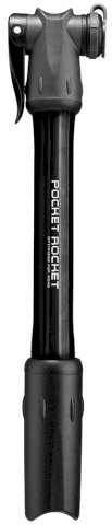 TOPEAK Minipumpe Pocket Rocket Länge: 222 mm | schwarz | SB-Verpackung