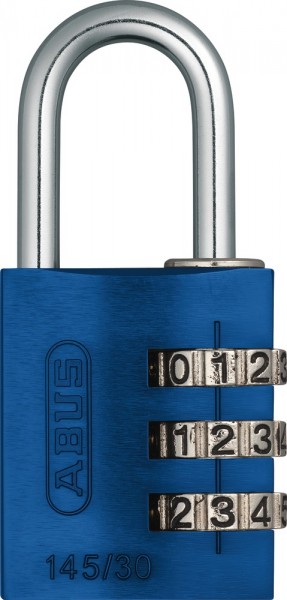 ABUS Fahrradschloss Zahlenschloss 145/30 blau Lock-Tag