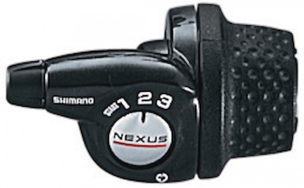 SHIMANO Drehgriffschalter Nexus SL3S35 Schaltstufen: links 3-fach | Länge Innenzug: 2200 / 2000 mm |