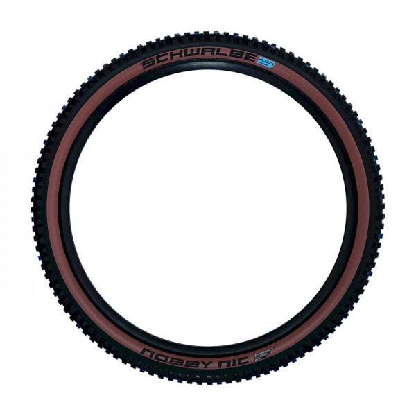 SCHWALBE Fahrradreifen Nobby Nic HS 602 26 Zoll | ETRTO: 62-559 | Falt | SnakeSkin | Bronze Skin |