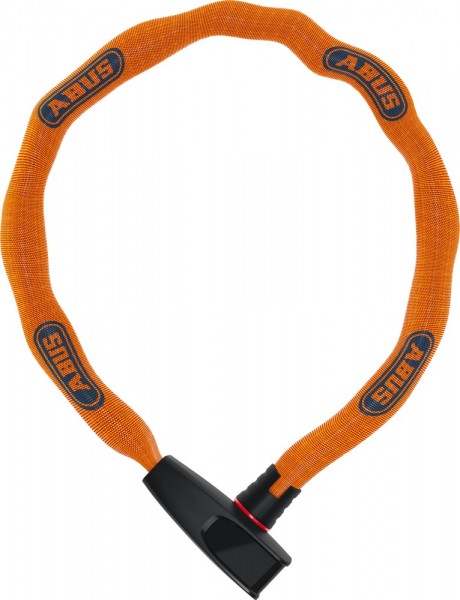 ABUS Fahrradschloss KETTENSCHLOSS Catena 6806K/75 Neon orange