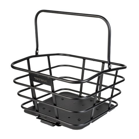 TOPEAK VR-und HR-Korb Urban Basket DX 18L schwarz | MTX QuickTrack 2.0