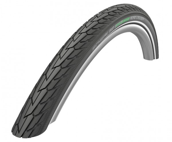 SCHWALBE Fahrradreifen Road Cruiser HS 484 16 Zoll | ETRTO: 47-305 | Draht | TwinSkin | schwarz / sc