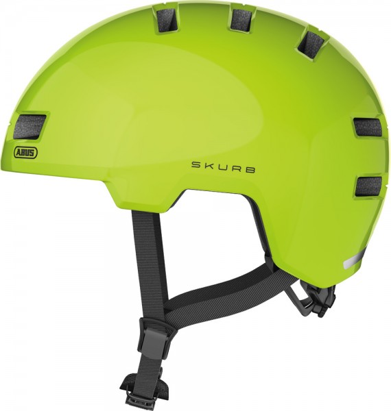 ABUS Fahrradhelm Skurb signal yellow M