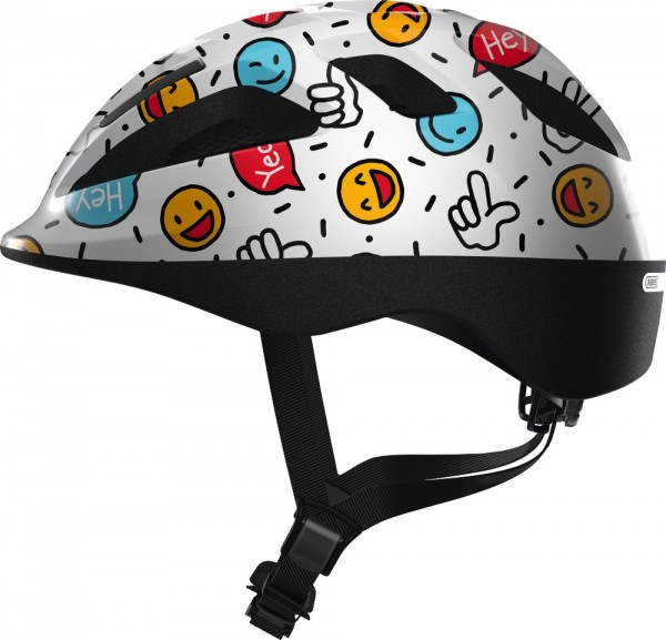 ABUS Fahrradhelm Smooty 2.0 white smiley M
