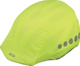 ABUS Fahrradhelm Regenkappe yellow HELMETS