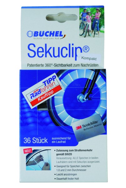 3M Speichensticks Scotchlite Sekuclip Länge: 60 mm | Verpackungsinhalt: 36 Stück