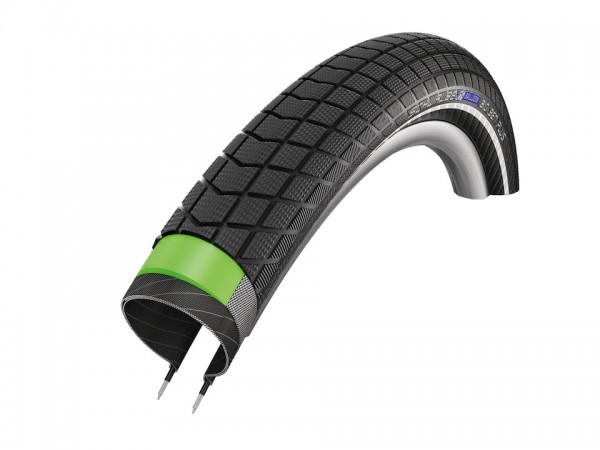 SCHWALBE Fahrradreifen Big Ben Plus HS 439 27,5 Zoll | ETRTO: 50-584 | Draht | SnakeSkin | schwarz R