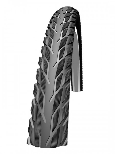 SCHWALBE Fahrradreifen Silento HS 421 28 Zoll | ETRTO: 42-622 | Draht | LiteSkin | schwarz Reflex |