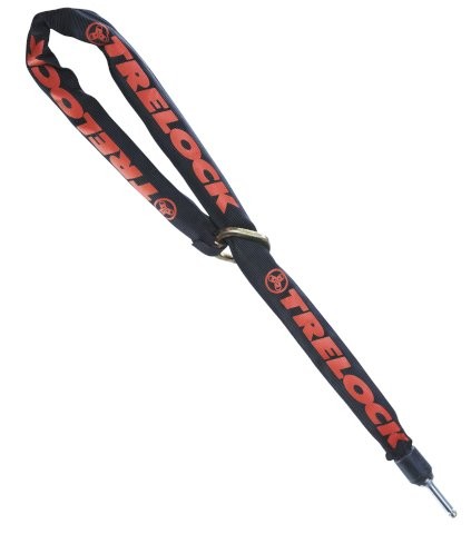 TRELOCK Anschließkette ZR 355 schwarz | Länge: 1000 mm | Durchmesser: 6 mm