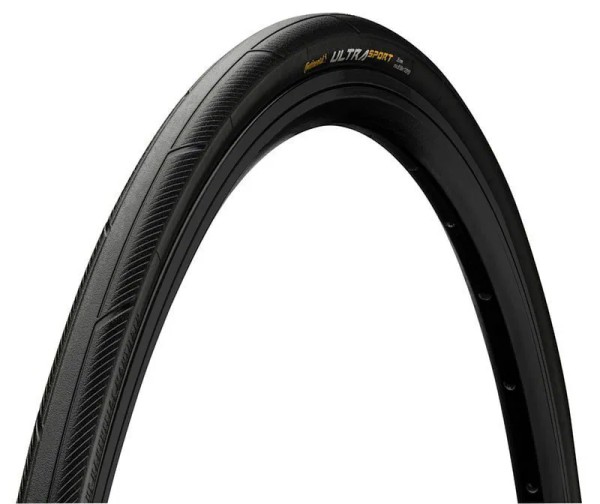 CONTINENTAL Fahrradreifen Ultra Sport III 28 Zoll | ETRTO: 28-622 | Draht | schwarz
