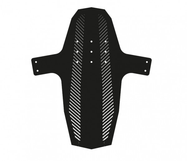 HEBIE Vorderradspritzschutz SWAP Front Stripes | Laufradgröße: 26 - 29 Zoll | Schutzblechbreite: 140