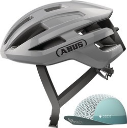 ABUS Fahrradhelm PowerDome ACE race grey L