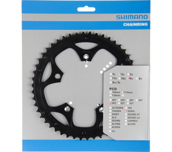 SHIMANO FAHRRADKETTENBLATT SORA FC-3550 50Z für KSR