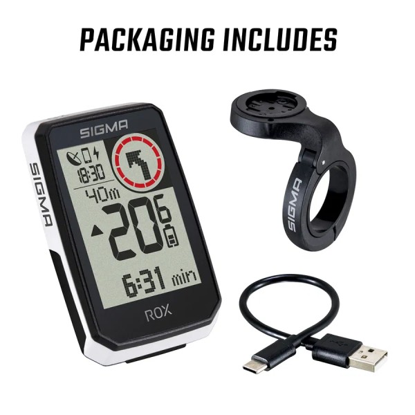 SIGMA GPS Radcomputer ROX 2.0 Endurance weiß