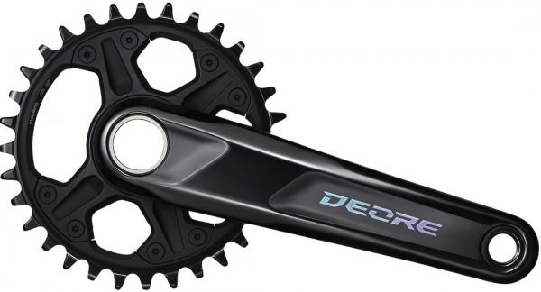 SHIMANO Kettenradgarnitur Deore FCM6100 2-PIECE schwarz | 32 Zähne