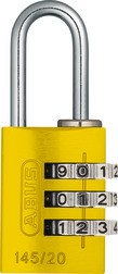 ABUS Zahlenschloss 145/20 gelb B/DFNLI
