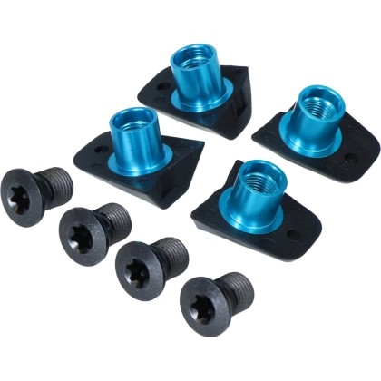 Kettenblattschraube, f.FC-08, M8x10,1mm, 4 Stk., m.Mutter, f.46Z-36Z