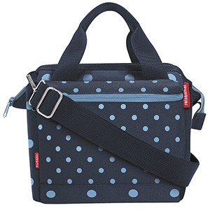 KLICKfix FAHRRADTASCHE ROOMY MIXED DOTSBLUE