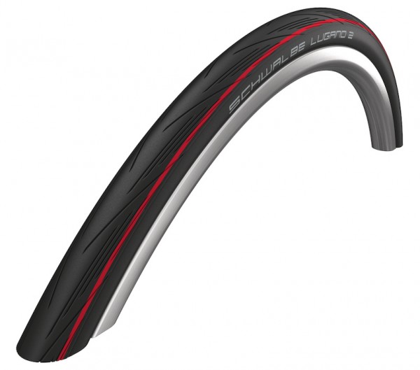 SCHWALBE Fahrradreifen Lugano II HS 471 28 Zoll | ETRTO: 25-622 | Falt | LiteSkin | SiC / Silica | r