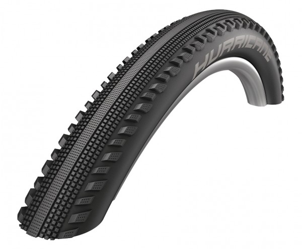 SCHWALBE Fahrradreifen Hurricane DD HS499 29 Zoll | ETRTO: 62-622 | Draht | SnakeSkin | ADDIX Standa