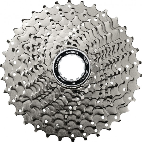 SHIMANO Kassette 10-fach CSHG500 11-34 Zähne | 10-fach | Montageverpackung