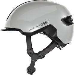 ABUS Fahrradhelm HUD-Y race grey shiny M