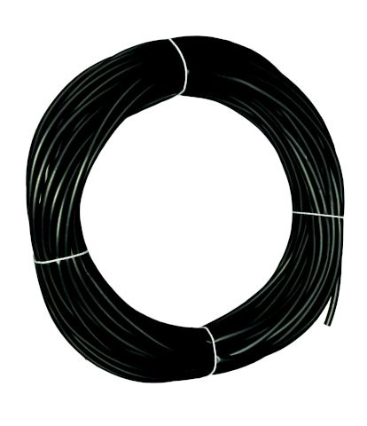 Bougierrohr Rolle 25 Meter schwarz | Durchmesser: 4 mm
