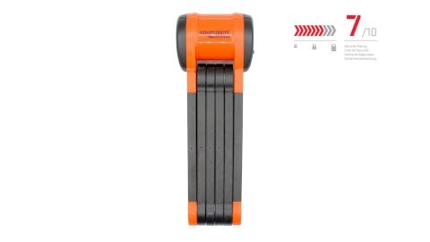 KRYPTONITE Faltschloss Evolution 790 schwarz / orange
